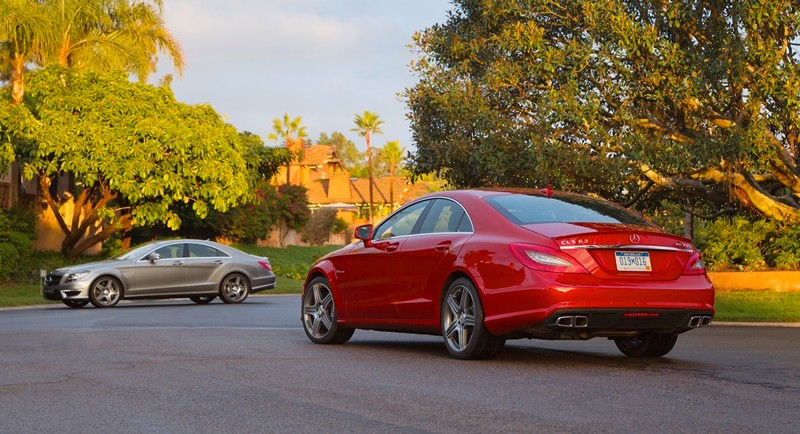 Mercedes CLS63 AMG ma rozdwojoną jaźń i świetnie wychodzi na zdjęciach