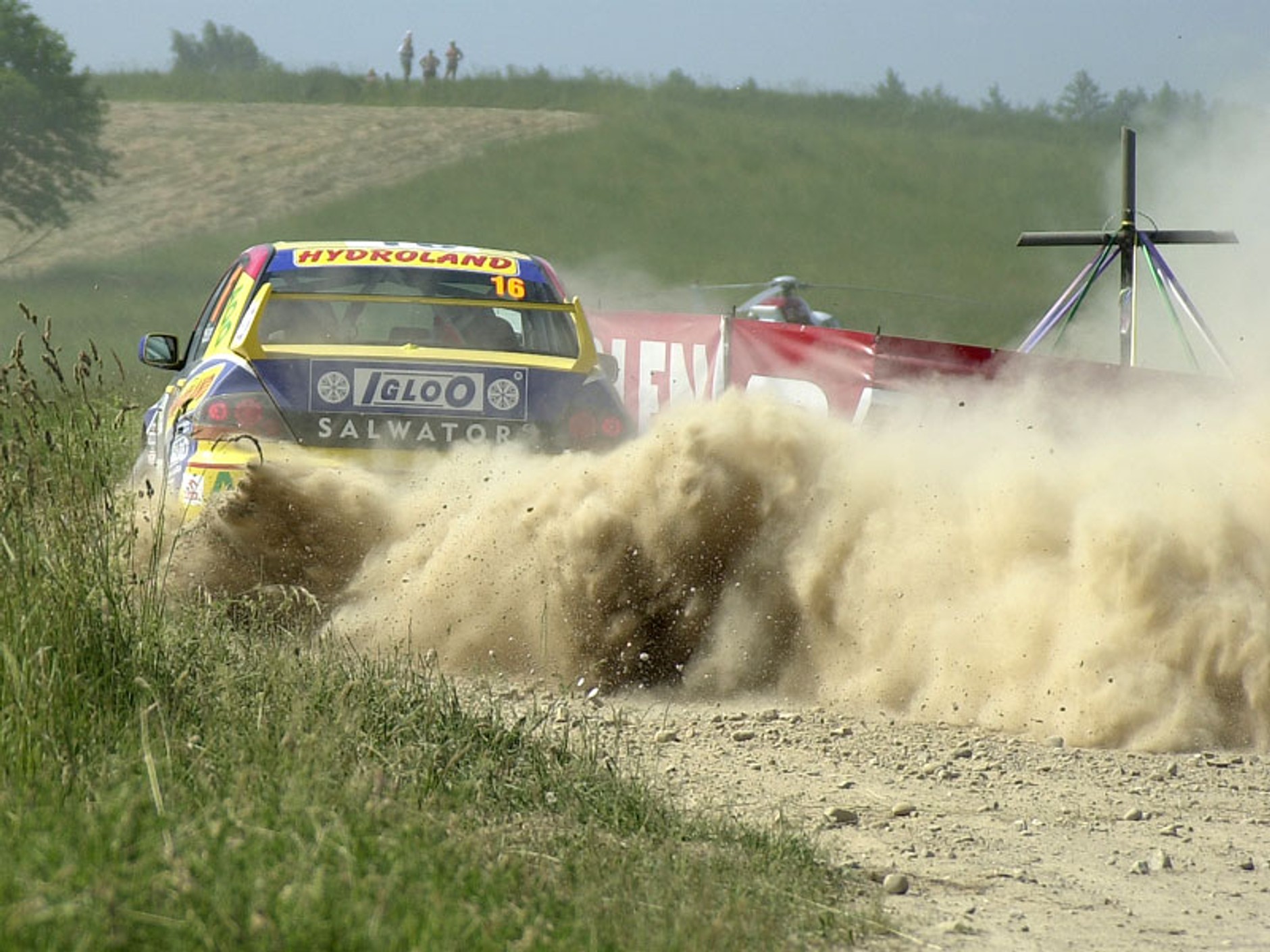 Rajd Polski 2007: wypadek Dudy, kurz i emocje (fotogaleria)