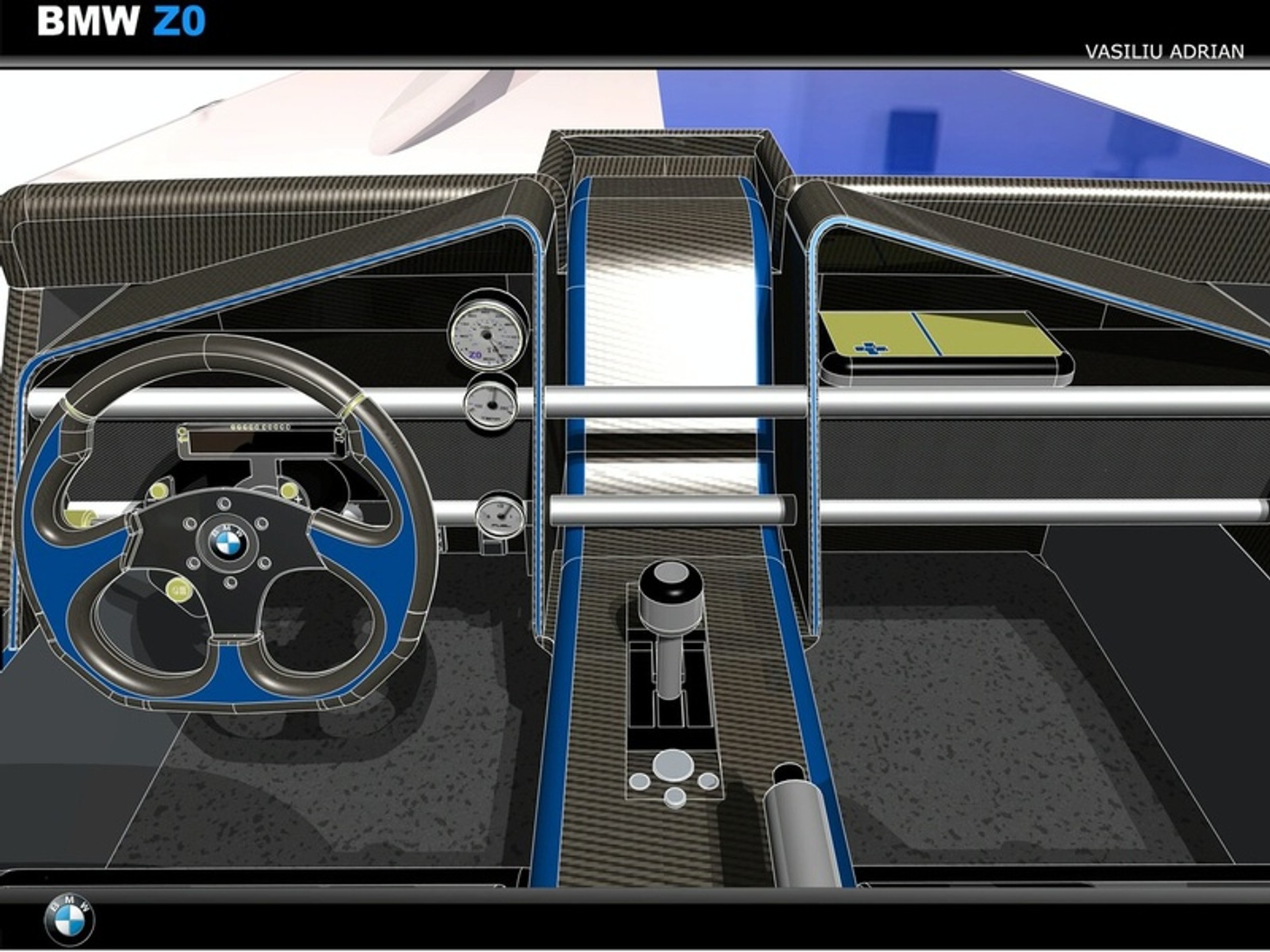 BMW Z0 – projekt wodorowego samochodu sportowego przyszłości
