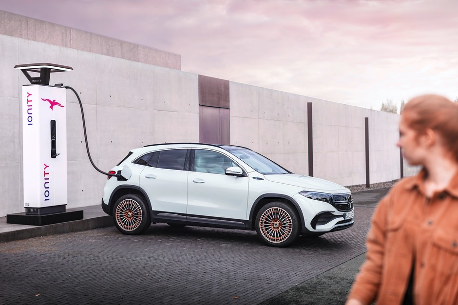 Mercedes EQA – GLA na prąd