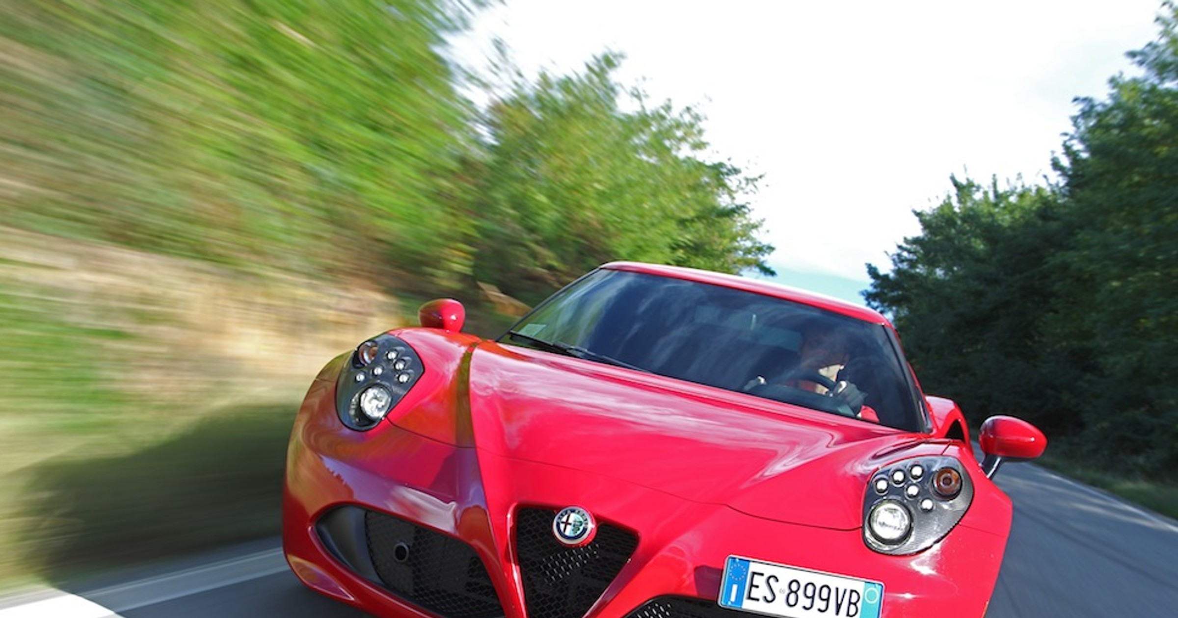 Alfa 4C przód