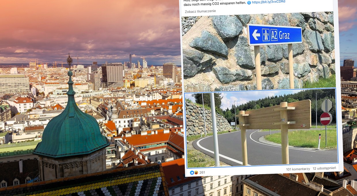 Znaki drogowe z aluminium są niemodne. Austria ma lepszy pomysł