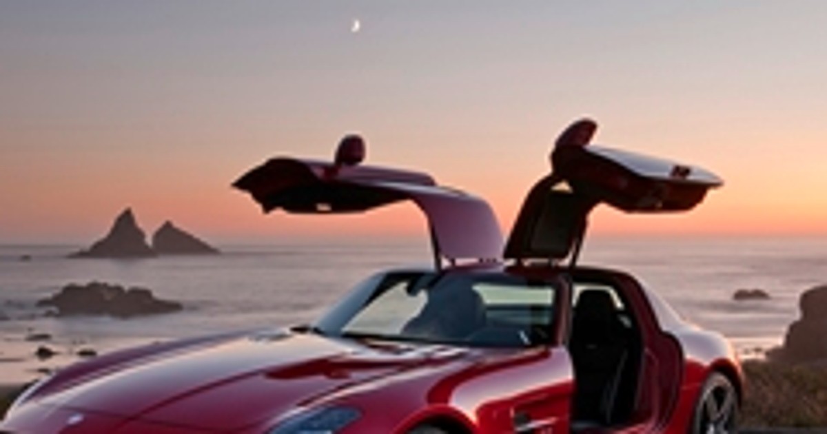 Mercedes SLS AMG w całej okazałaości