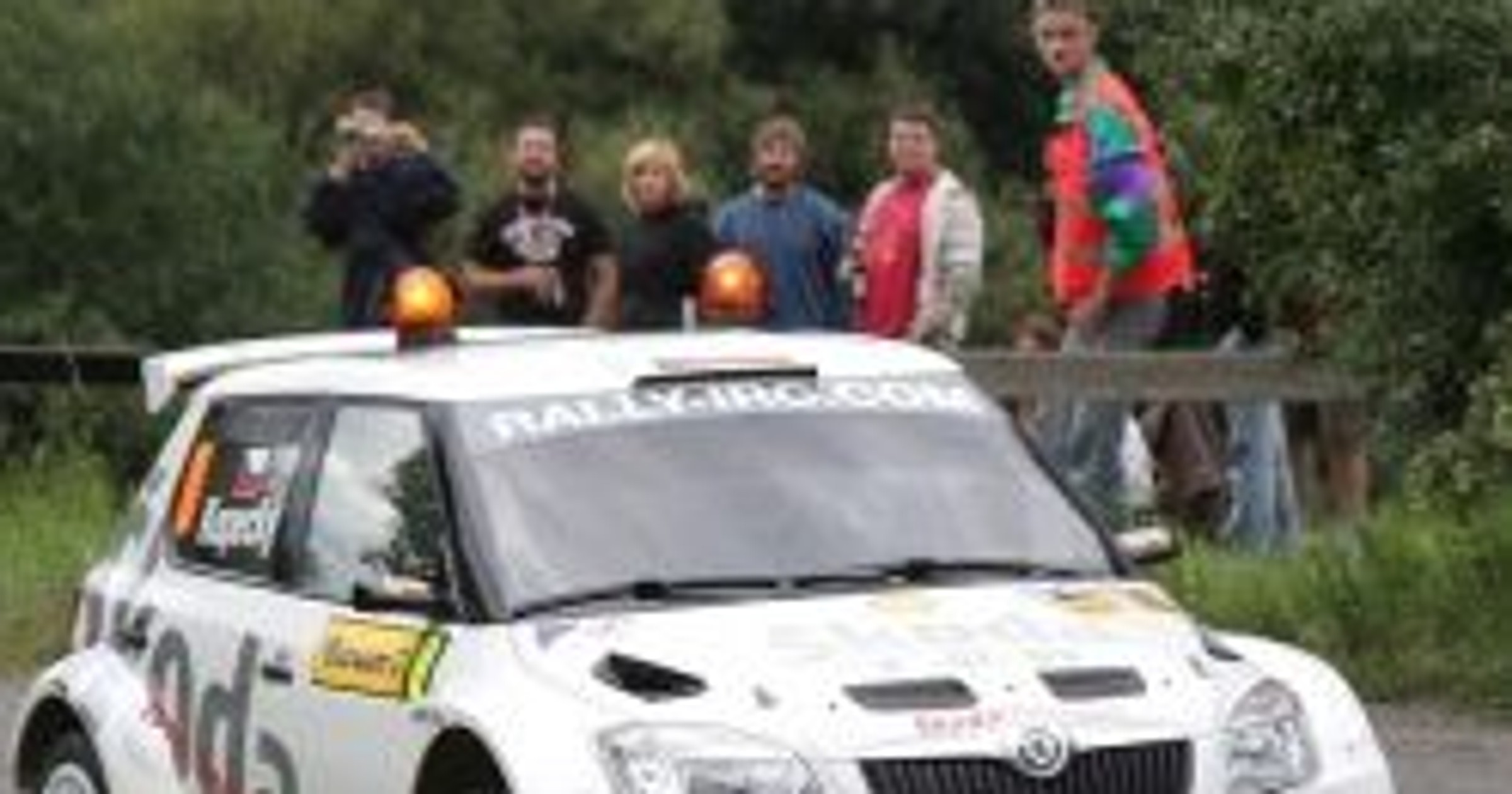 Gilles Panizzi i Jan Kopecký testowali Fabię S2000 (+ video)