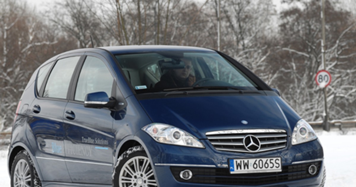 Mercedes A blueEfficiency - Klasa A na czas kryzysu