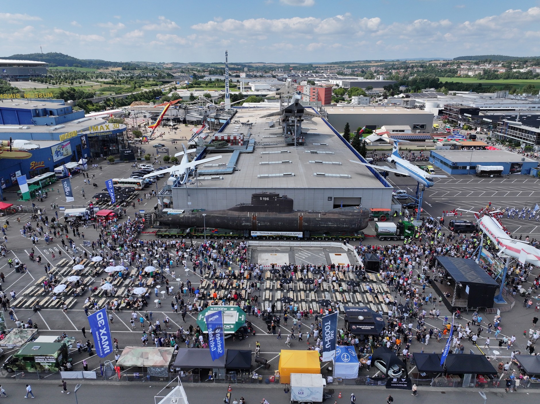 U-Boot dotarł do Muzeum Techniki w Sinsheim
