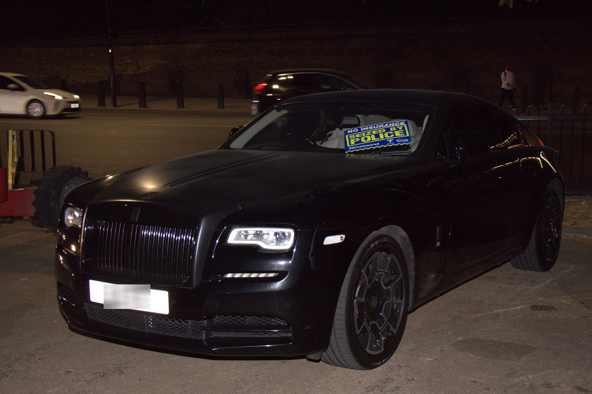 Supersamochody zajęte przez policję w Londynie