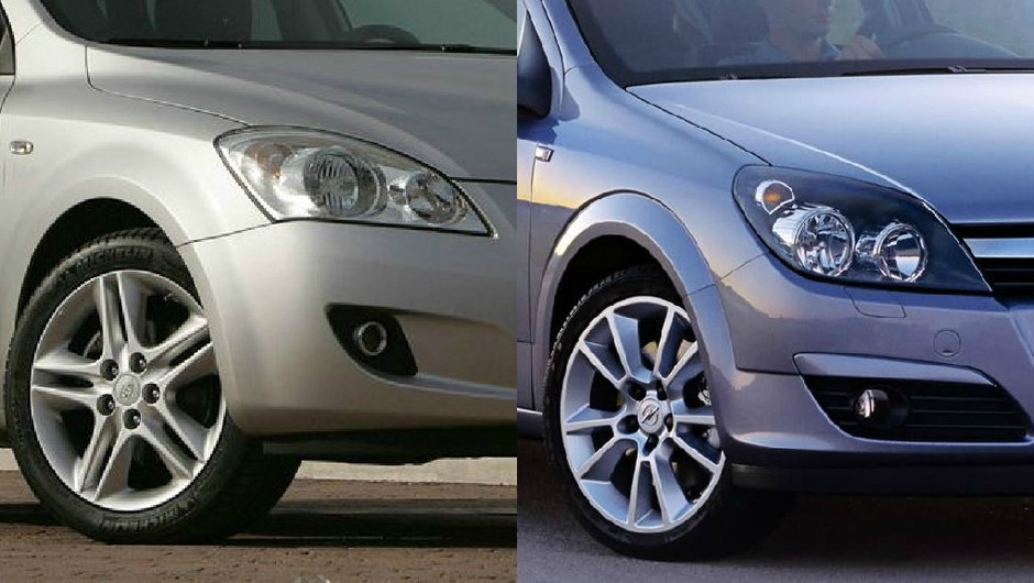 Opel Astra III vs. Kia Cee`d I