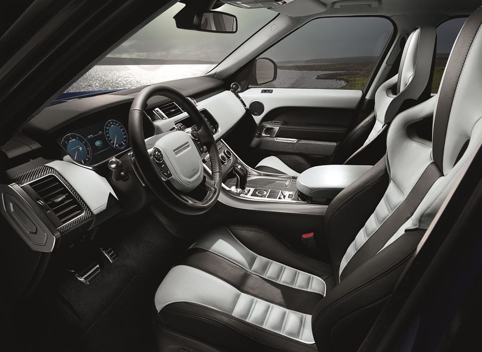 Range Rover Sport SVR jak rakieta