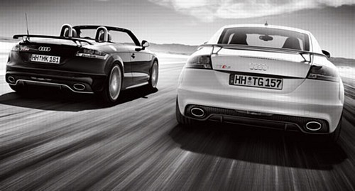 Audi TT RS na pierwszych oficjalnych zdjęciach