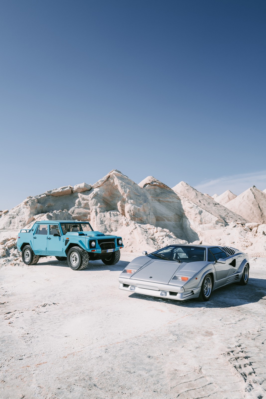 Lamborghini LM 002 oraz Countach