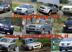 Używane SUV-y - którego warto kupić za 20-30 tys. zł?