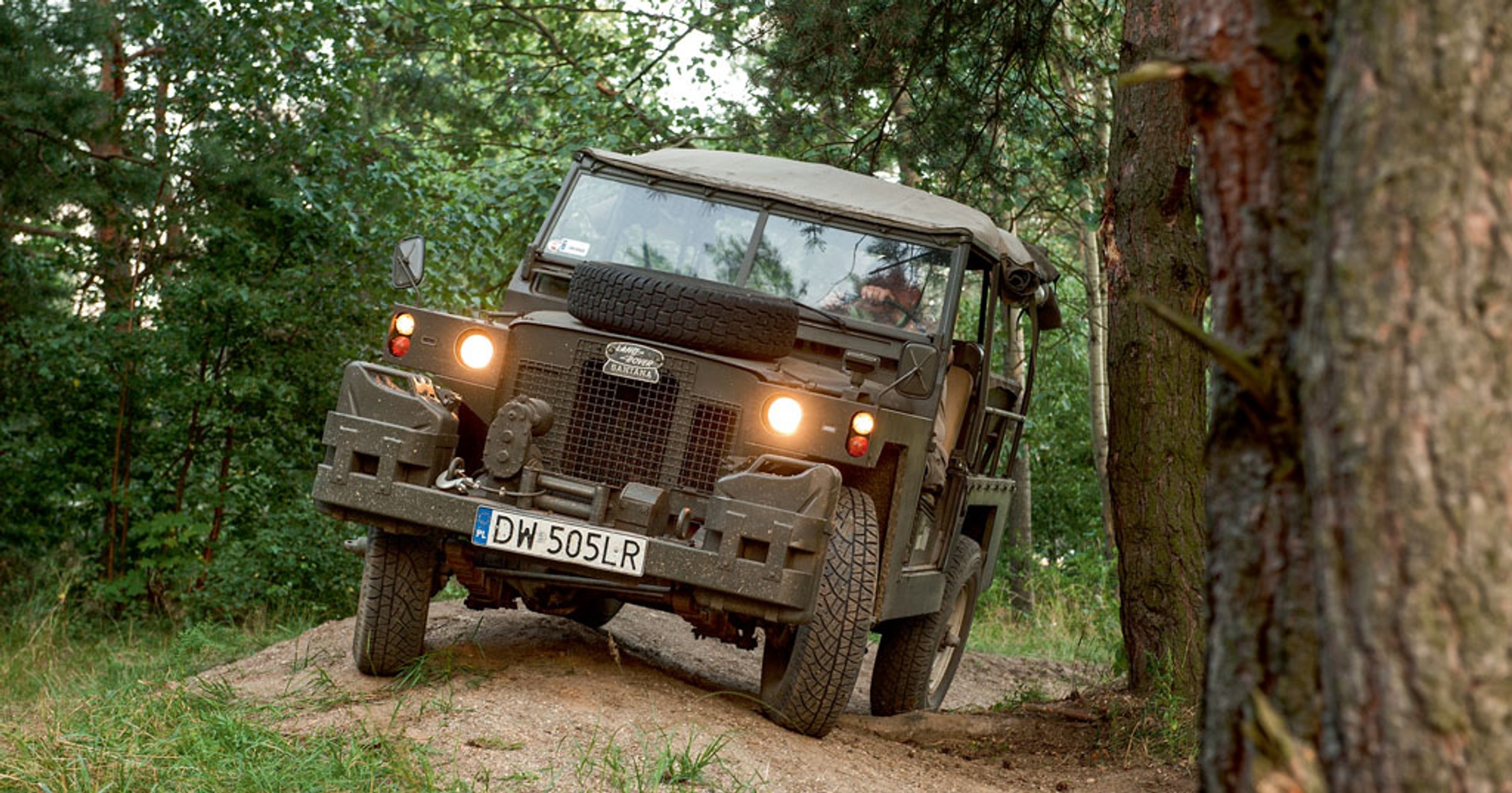 Land Rover Santana Militar - kopia lepsza od oryginału