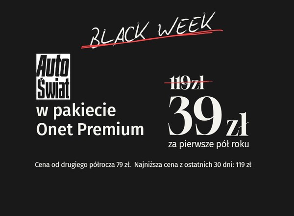 Zostań subskrybentem Auto Świata dzięki pakietowi Onet Premium. Oferta, jakiej nie było!