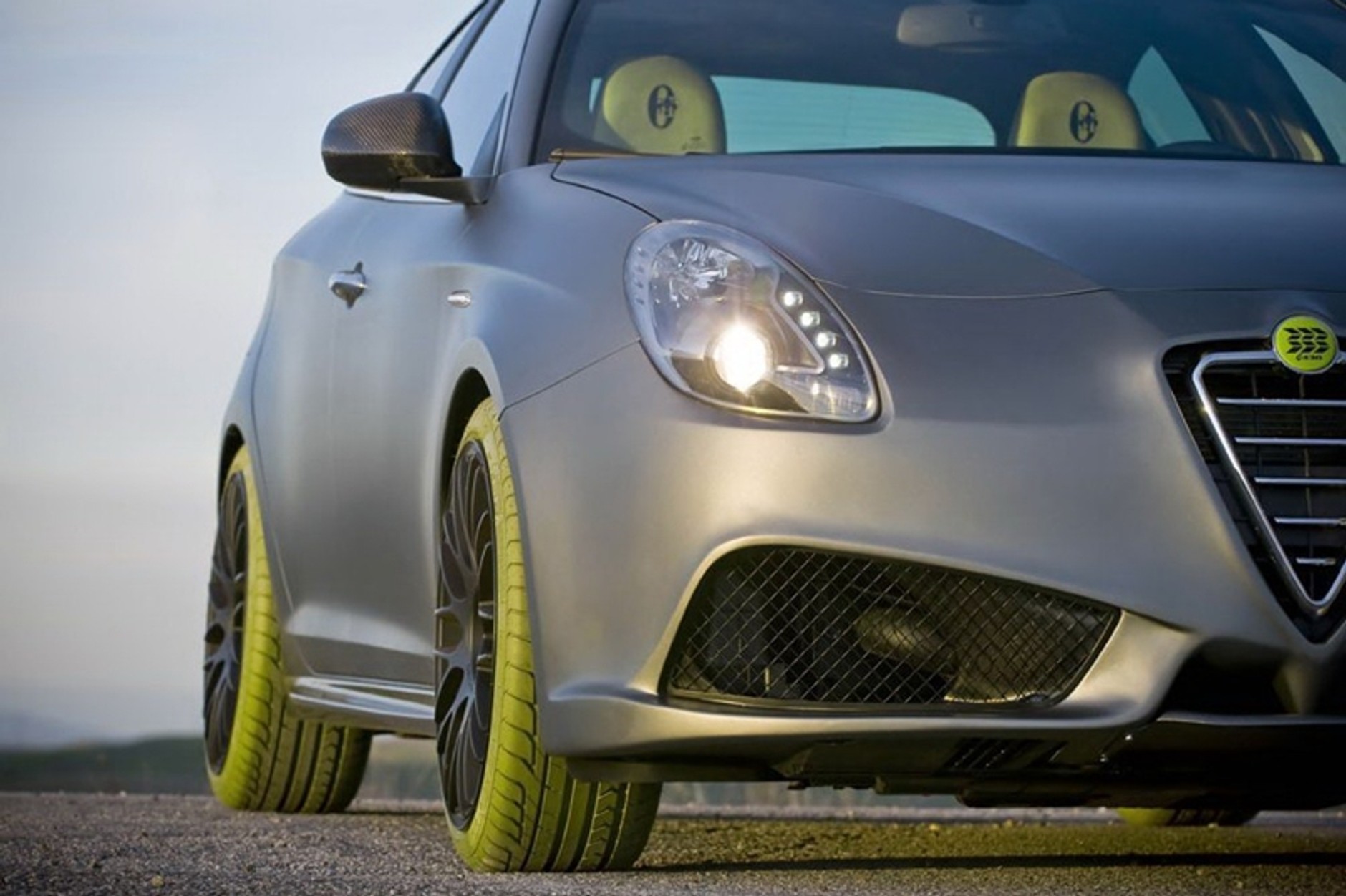 Alfa Romeo Giulietta naprawdę ma zielone opony