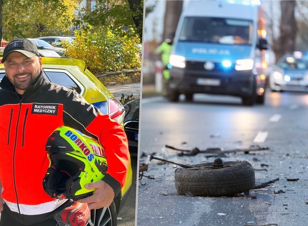 "Jedziemy na miejsce każdej tragedii". Szczera rozmowa z ratownikiem o wypadkach