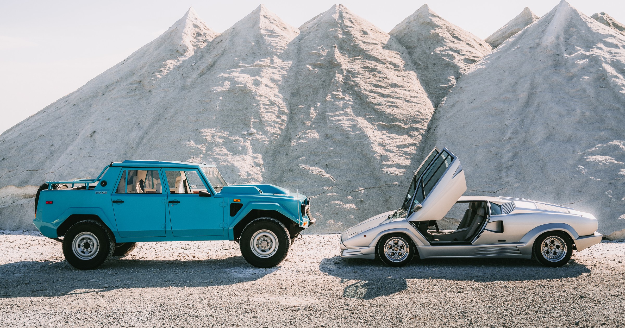 Lamborghini LM 002 oraz Countach