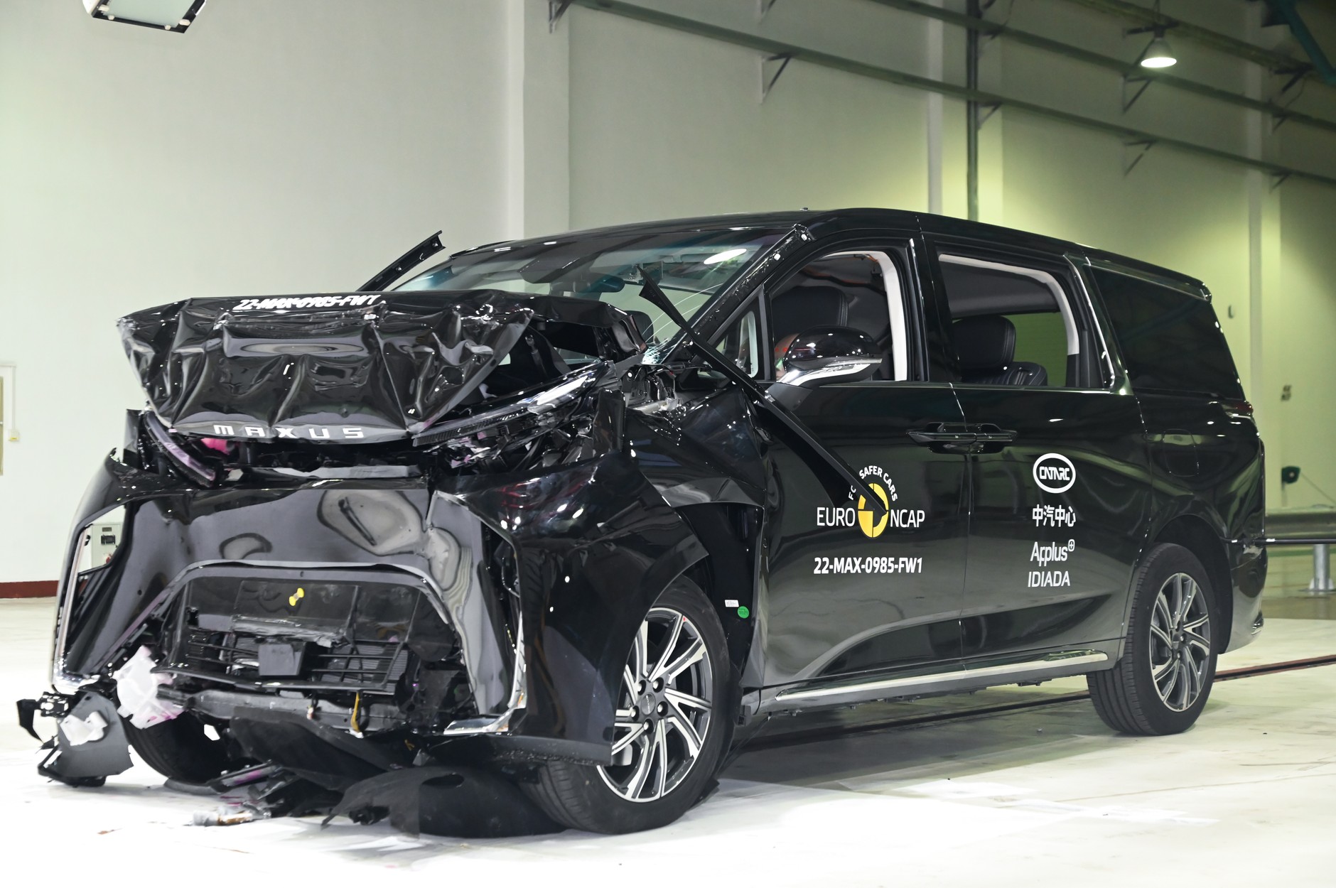 Crash-test: Maxus MIFA9