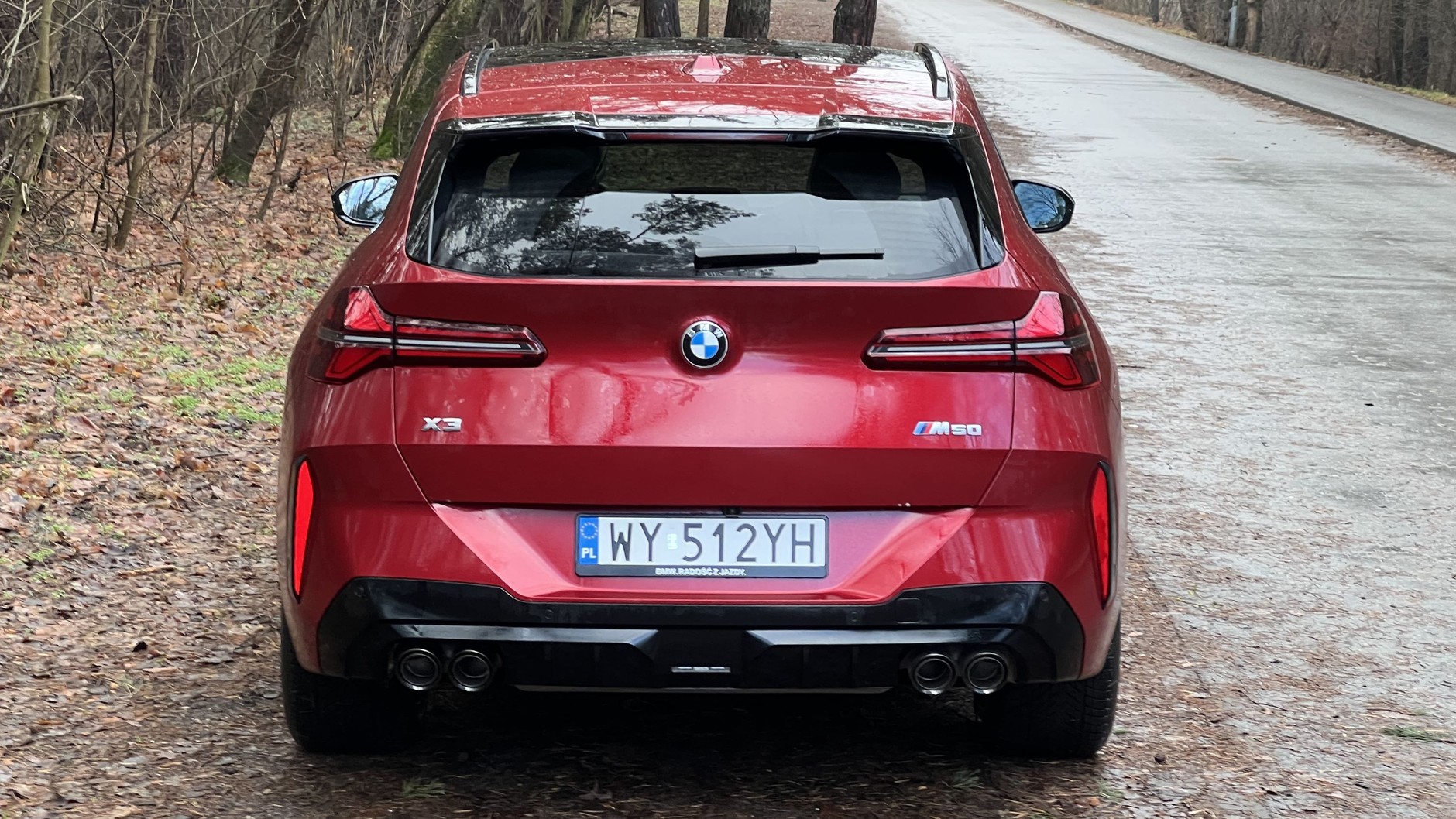 BMW X3 (czwarta generacja; kod G45; od 2024 r.; wersja M50 xDrive)