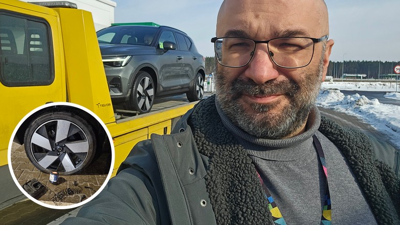 Zestaw naprawczy zamiast koła zapasowego? Próba naprawy koła i tak zwykle kończy się wezwaniem lawety