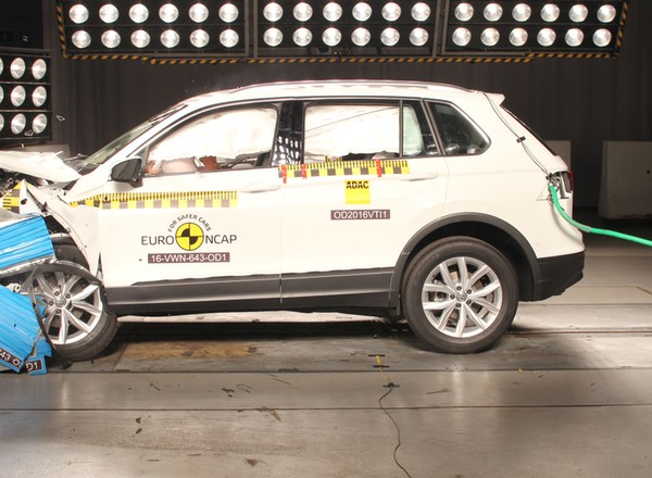 Volkswagen Tiguan - 5 gwiazdek w EuroNCAP