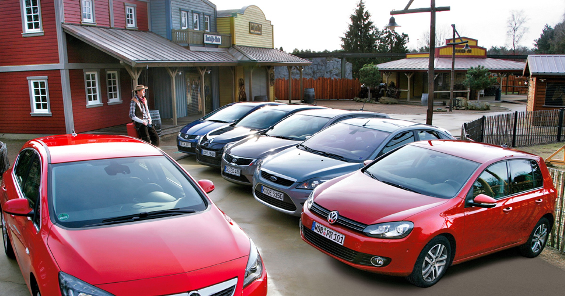 Opel Astra kontra reszta świata, czyli - Ford Focus, Honda Civic, Kia cee'd, Renault Megane i VW Golf