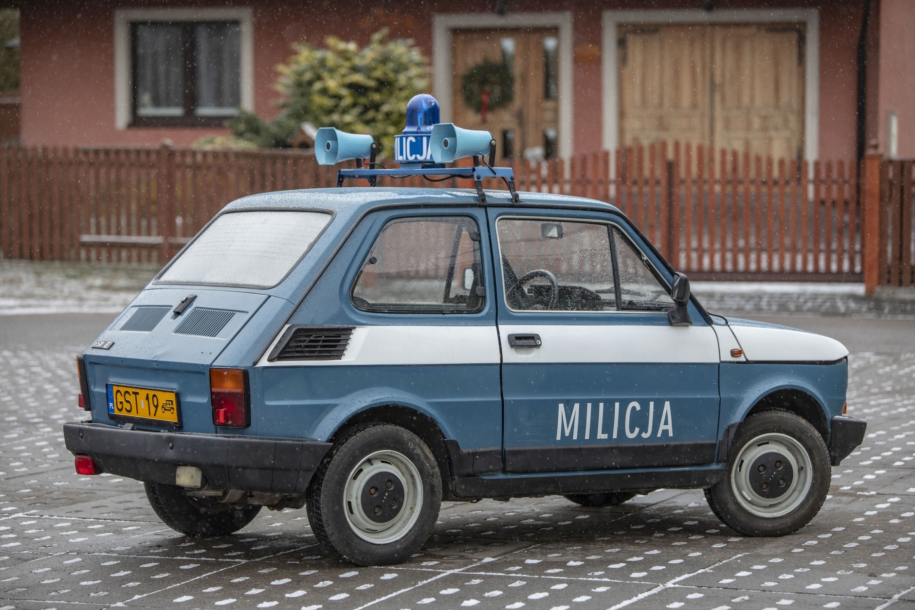 Fiat 126P radiowóz - Maluch, którego nie było