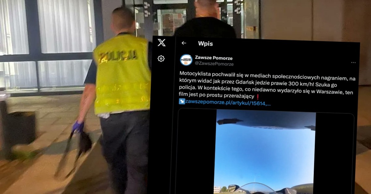  Motocyklista jechał 299 km/h slalomem pomiędzy autami i pochwalił się tym w internecie. Policja już go zatrzymała - Auto Świat