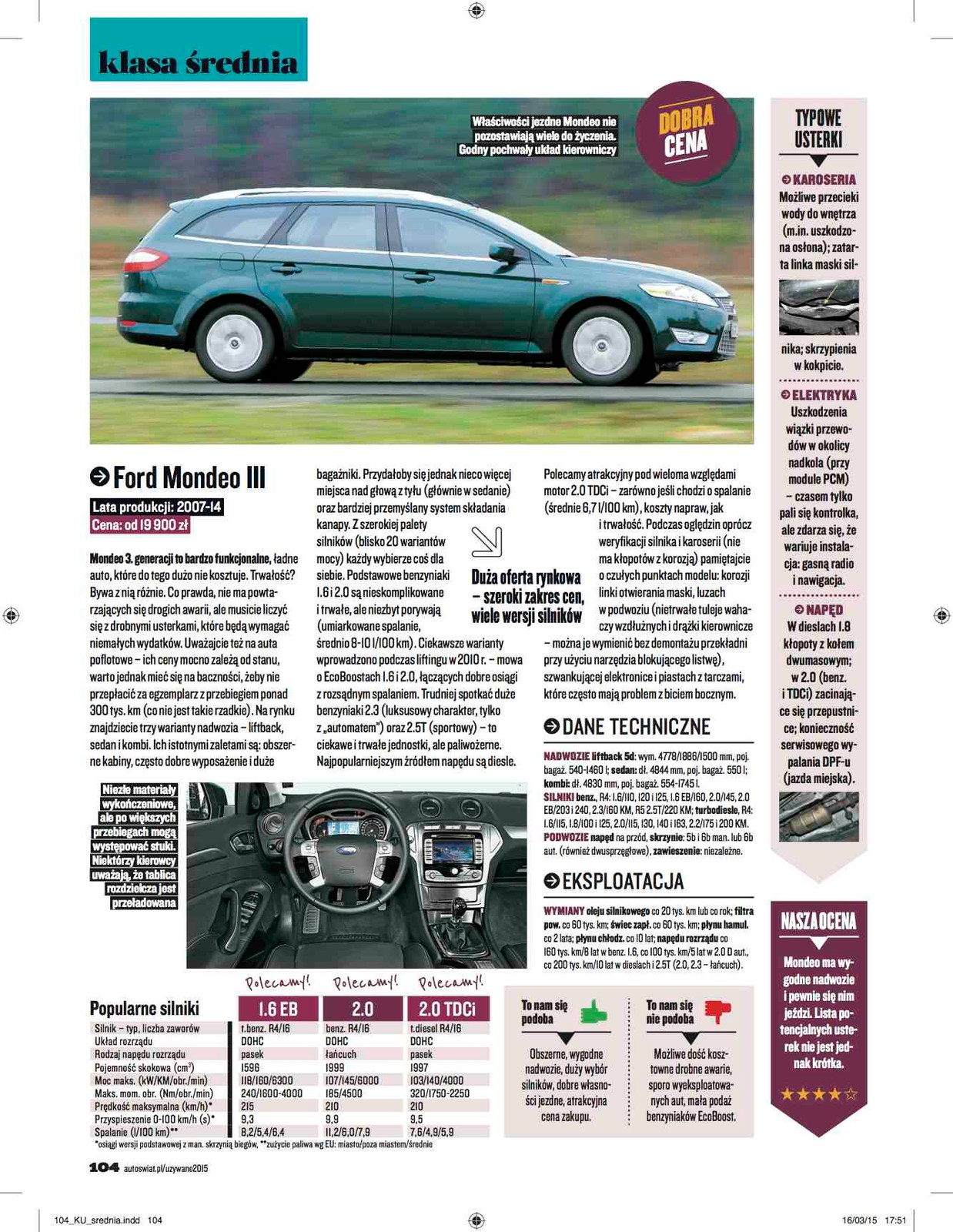 Katalog „Samochody Używane 2015”