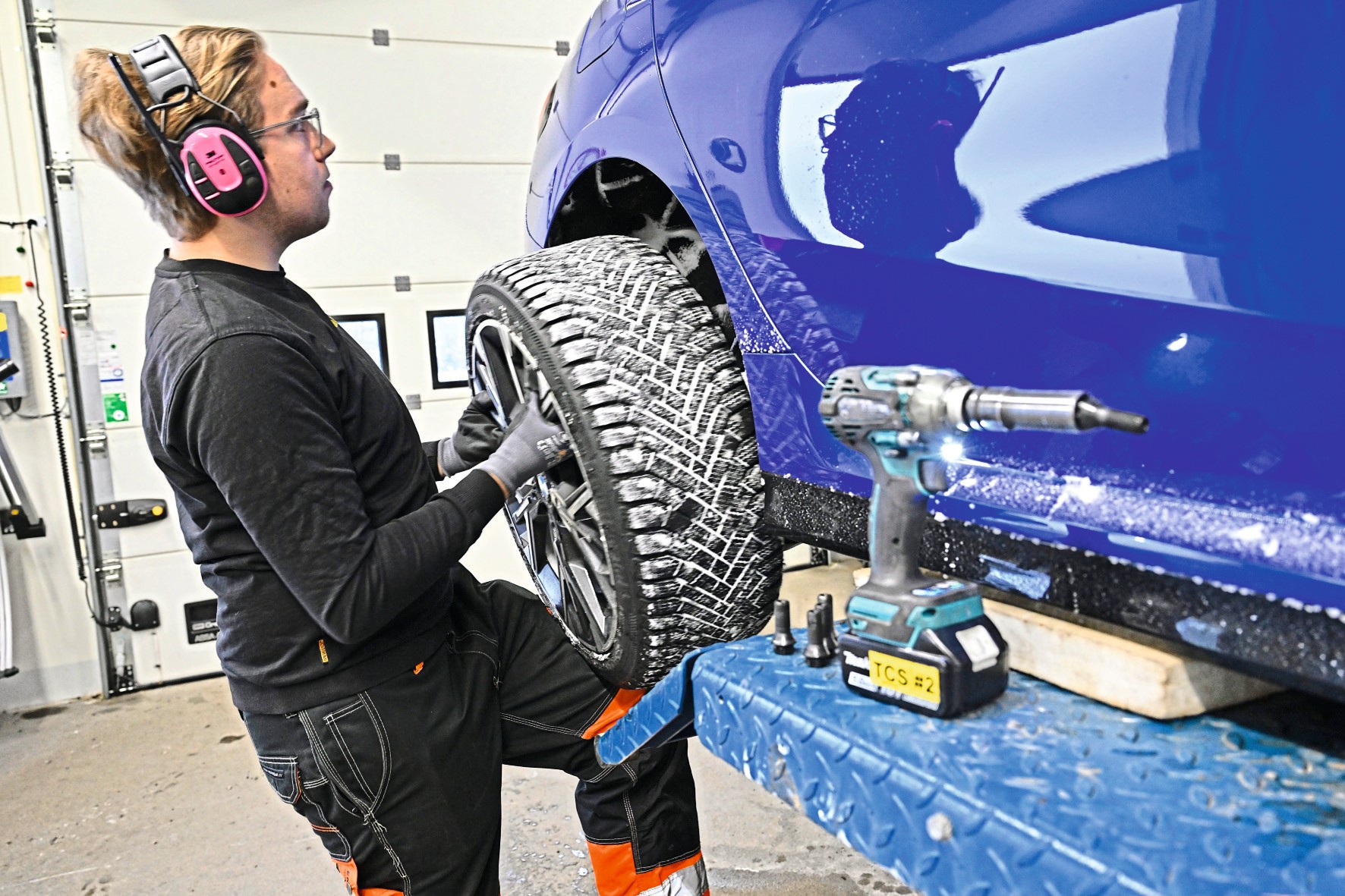 Test opon na taką skalę to olbrzymie przedsięwzięcie logistyczne.