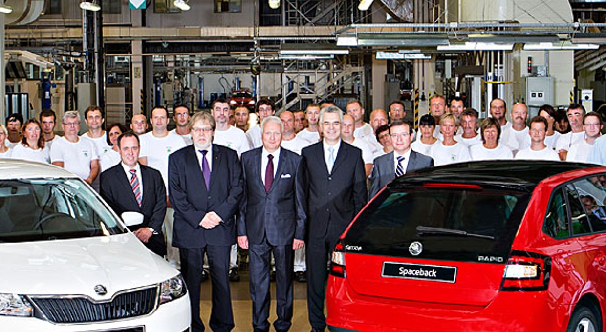 Škoda Rapid Spaceback już w produkcji