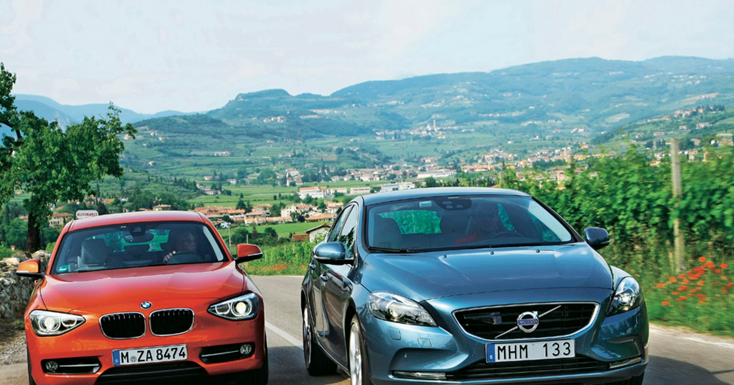Volvo V40 kontra BMW serii 1: porównanie luksusowych kompaktów