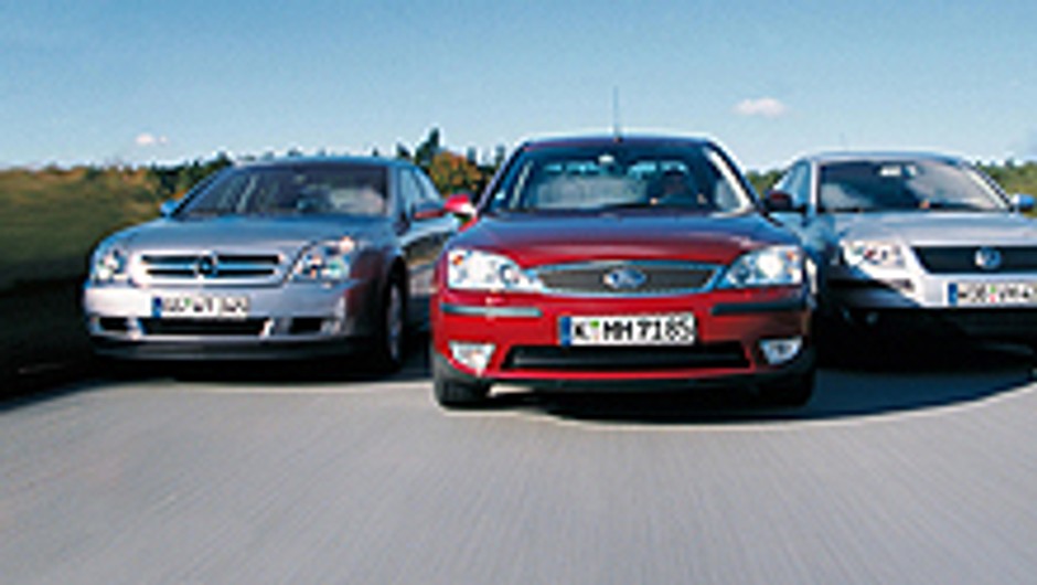 Opel Vectra, Ford Mondeo, VW Passat - Trzy pomysły na  rodzinnego sedana z dieslem