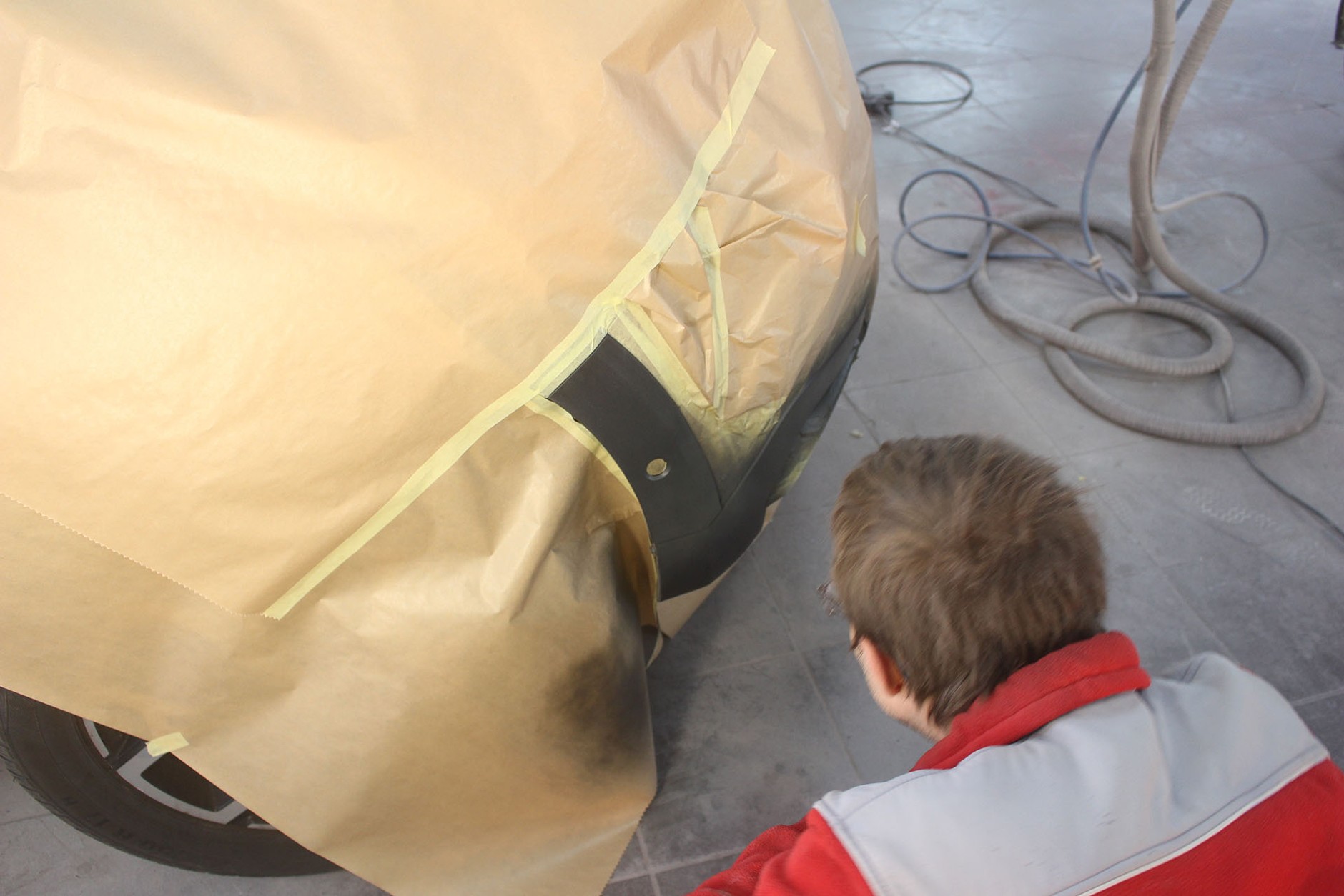 Porysowany zderzak można naprawić!