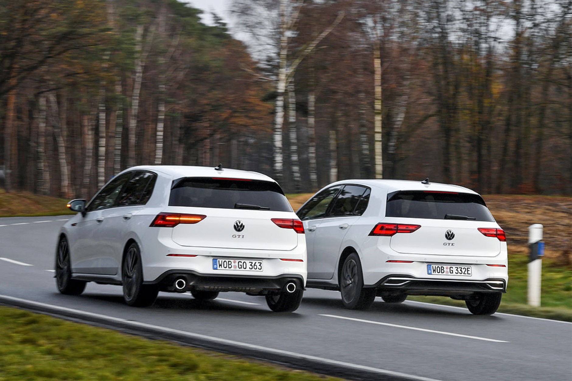 Volkswagen Golf GTE kontra Volkswagen Golf GTI