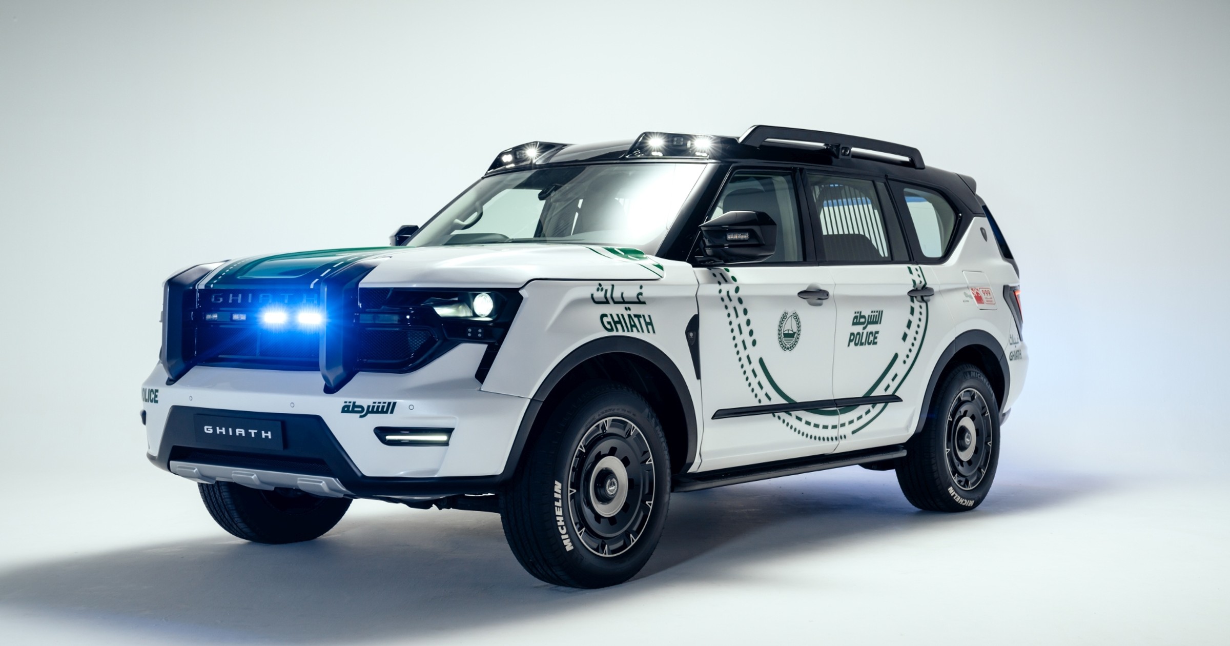 Ghiath Smart Patrol - radiowóz z Dubaju