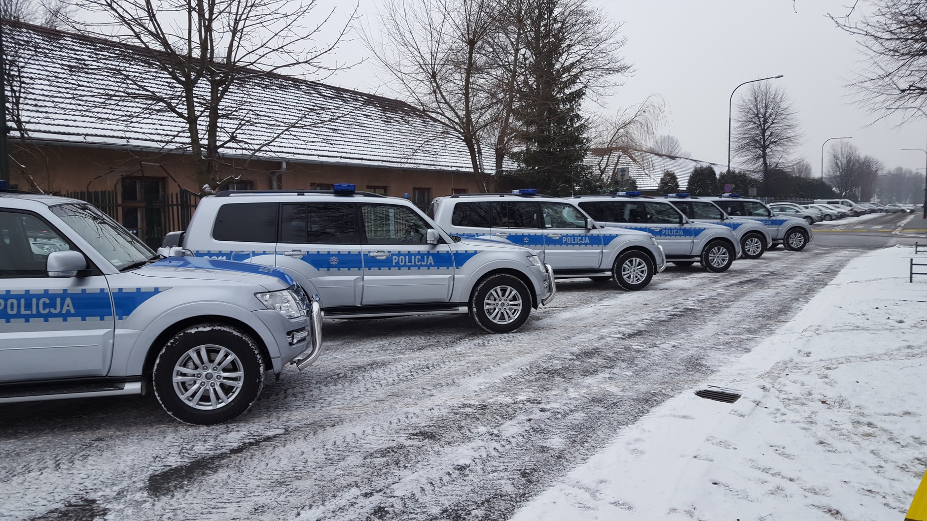 Mitsubishi Pajero dla małopolskiej policji