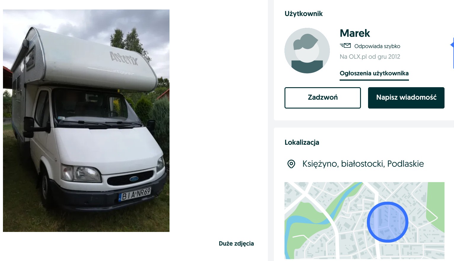 Ford Transit Alkowa