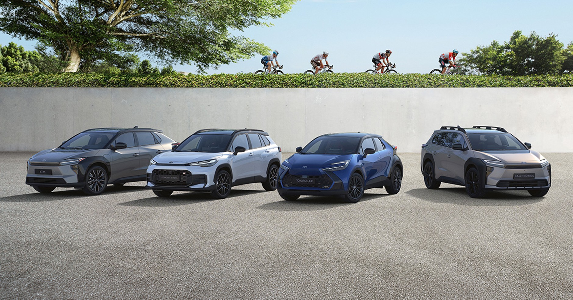 Crossovery i SUV-y Toyoty Tour de Pologne 2026