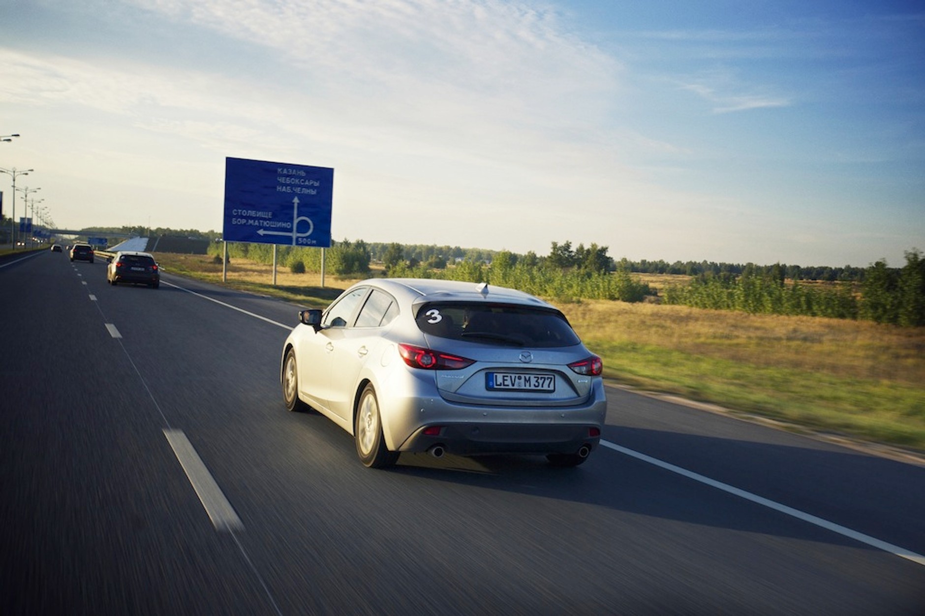 Nowa Mazda 3 na Syberii