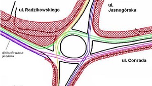 Przebudowa ronda Ofiar Katynia w Krakowie - jak jeździć?