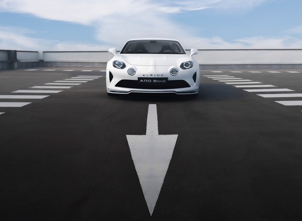 Alpine A110 E-ternite to elektryczny koncept zapowiadający przyszłość marki