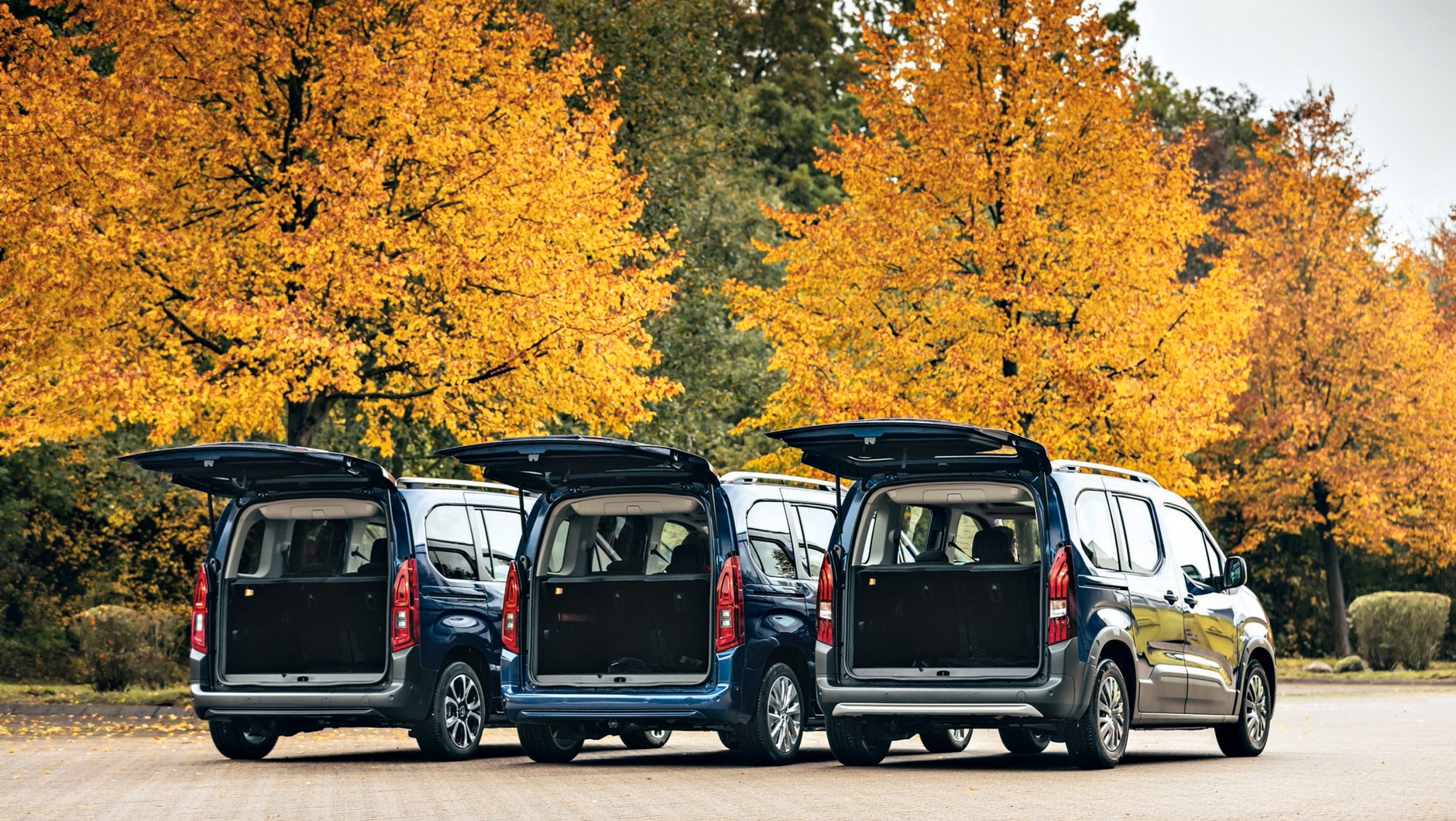 Citroën Berlingo 1.5 BlueHDi, Opel Combo Life 1.5D, Peugeot Rifter 1.5 BlueHDi