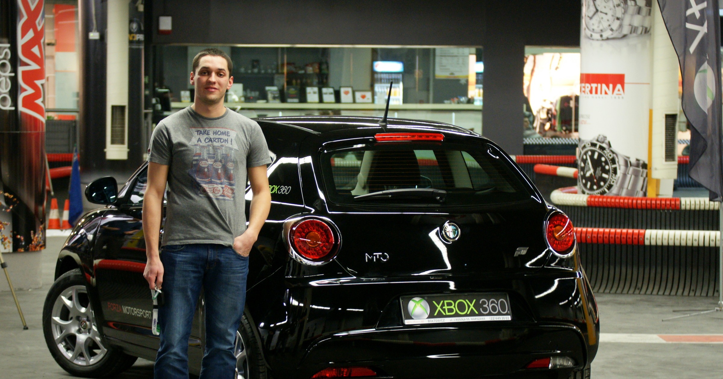 Alfa Romeo MiTo w rękach gracza Forza Motorsport 4