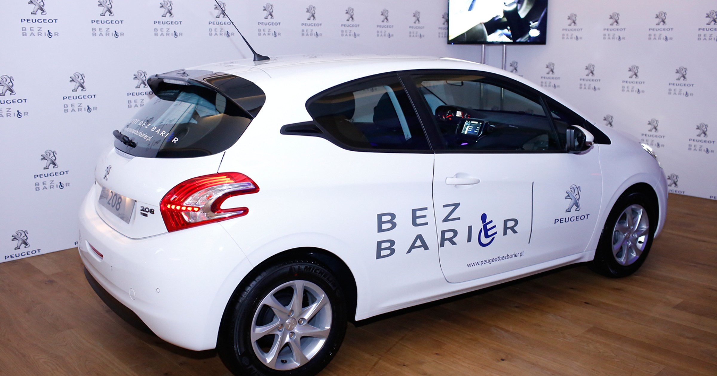 Peugeot 208 z adaptacją dla niepełnosprawnych