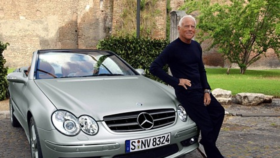 Armani projektował CLK