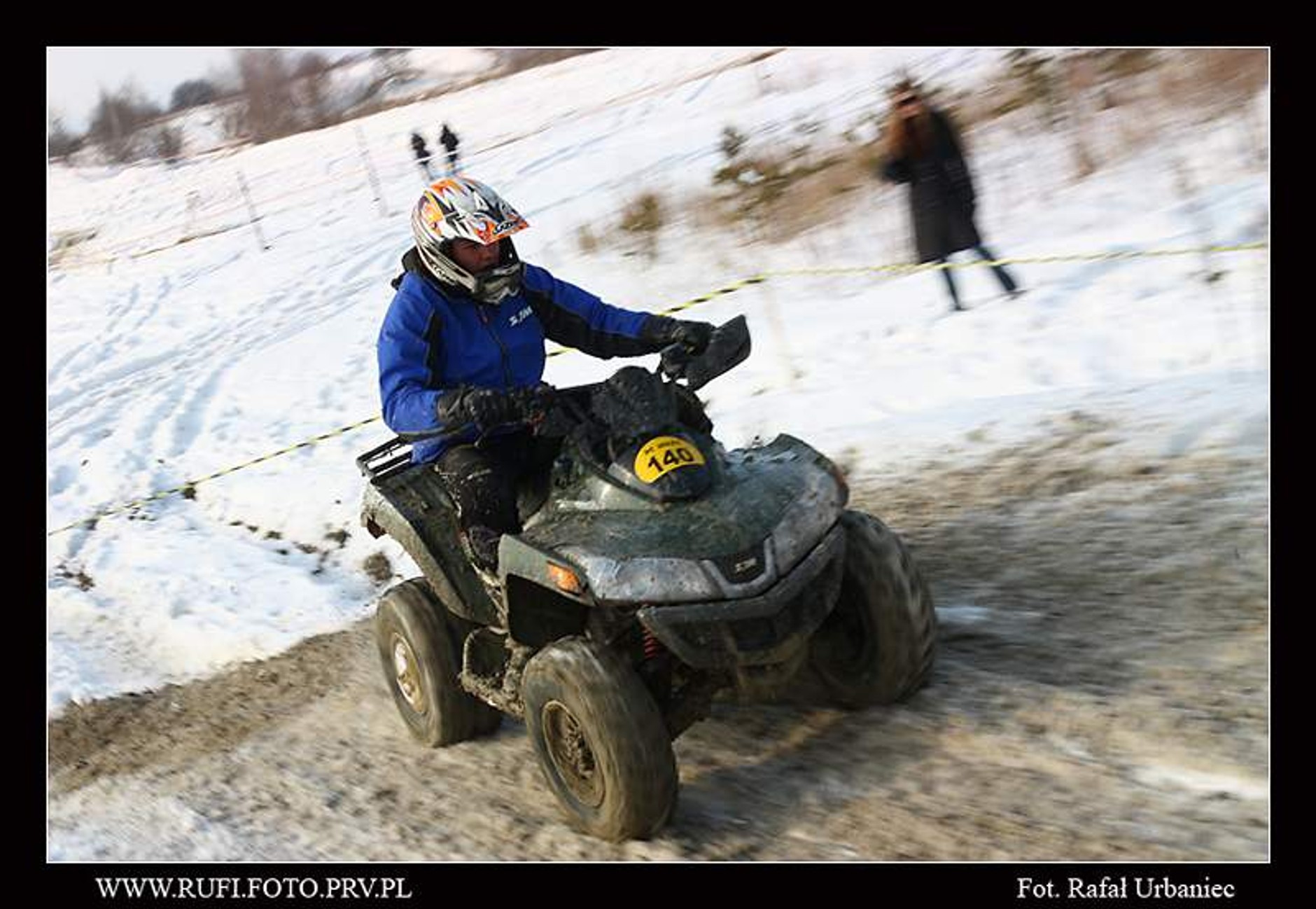 III Zimowa Integracja 4x4 Kryspinów 2009 - motocykle i quady (fotogaleria 1.)