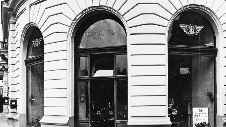 100 lat Fiata w Polsce Salon lata 30