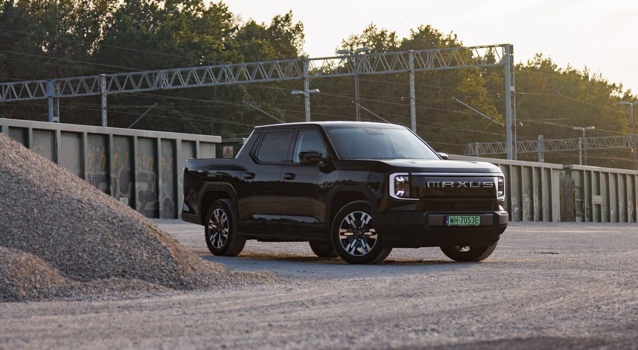 Maxus eTerron 9 robi i pozostawia dobre wrażenie. Tak wygodnym pikapem jeszcze nie jeździłem