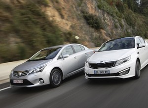 Kia Optima kontra Toyota Avensis: czy można pokonać mistrza?